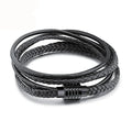 Pendora style Handcrafted leather rope bracelet